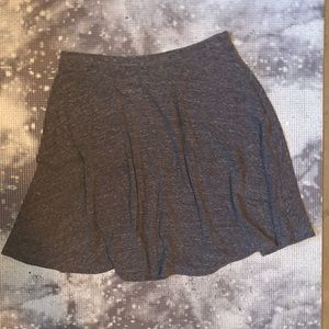 Grey Skater Skirt